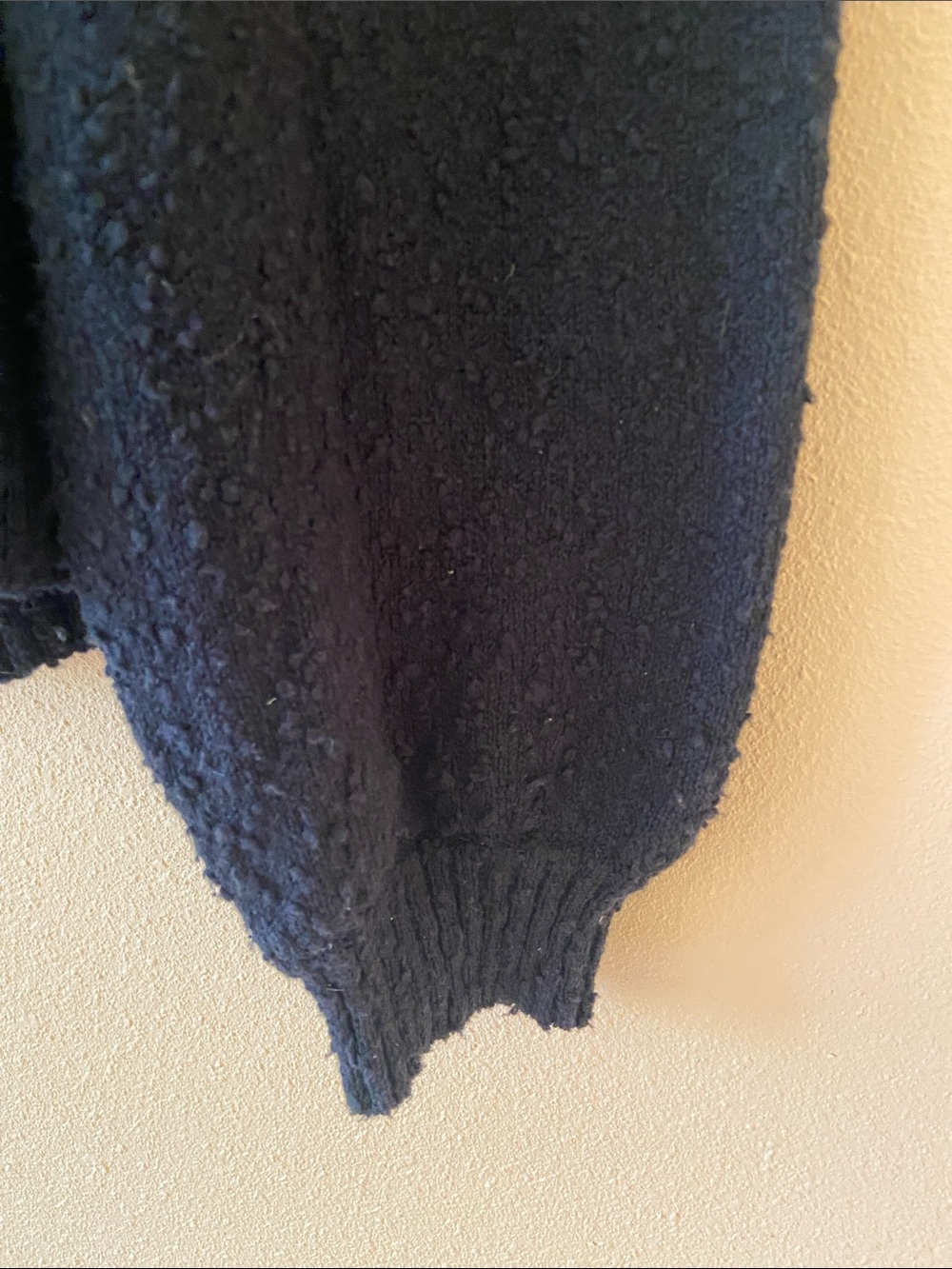 Women’s Free People Nellie Elephant Fair Isle Sweater in Black, Size Small - Picture 5 of 9